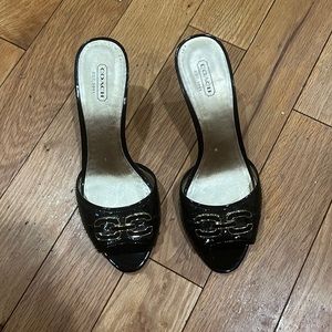 Coach kitten heels